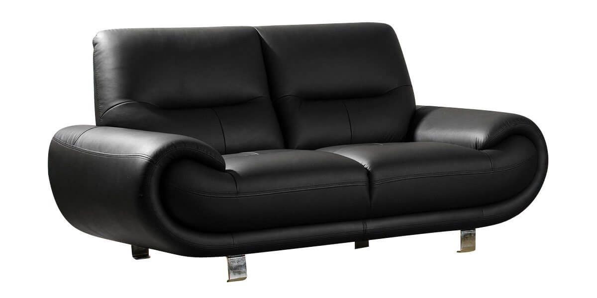 Canapé_2_places_en_cuir_noir_ANGIE_1_LaMaisonDuCanapé