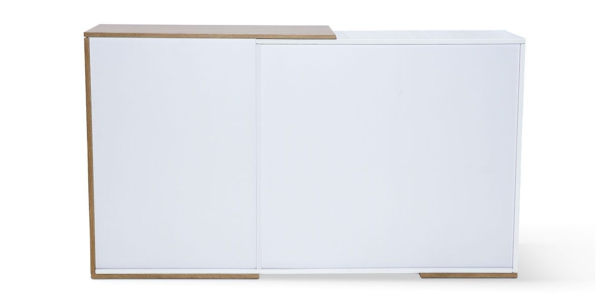 Buffet_bois/laqué_NUDE_-_Frêne/Blanc_4_LaMaisonDuCanapé