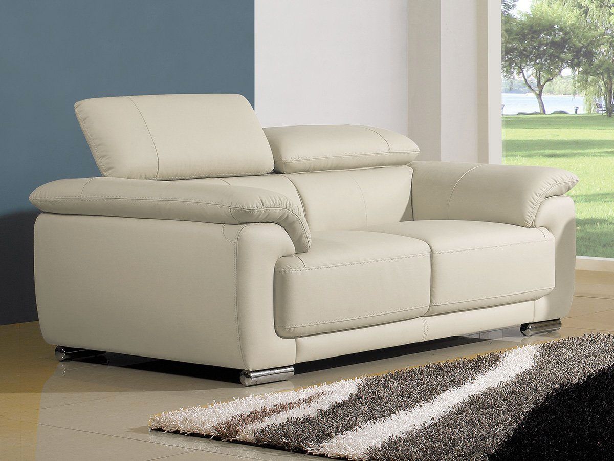 Canapé_2_places_en_Cuir_grain_semi-épais_MARJORIE_-_Beige_3_LaMaisonDuCanapé
