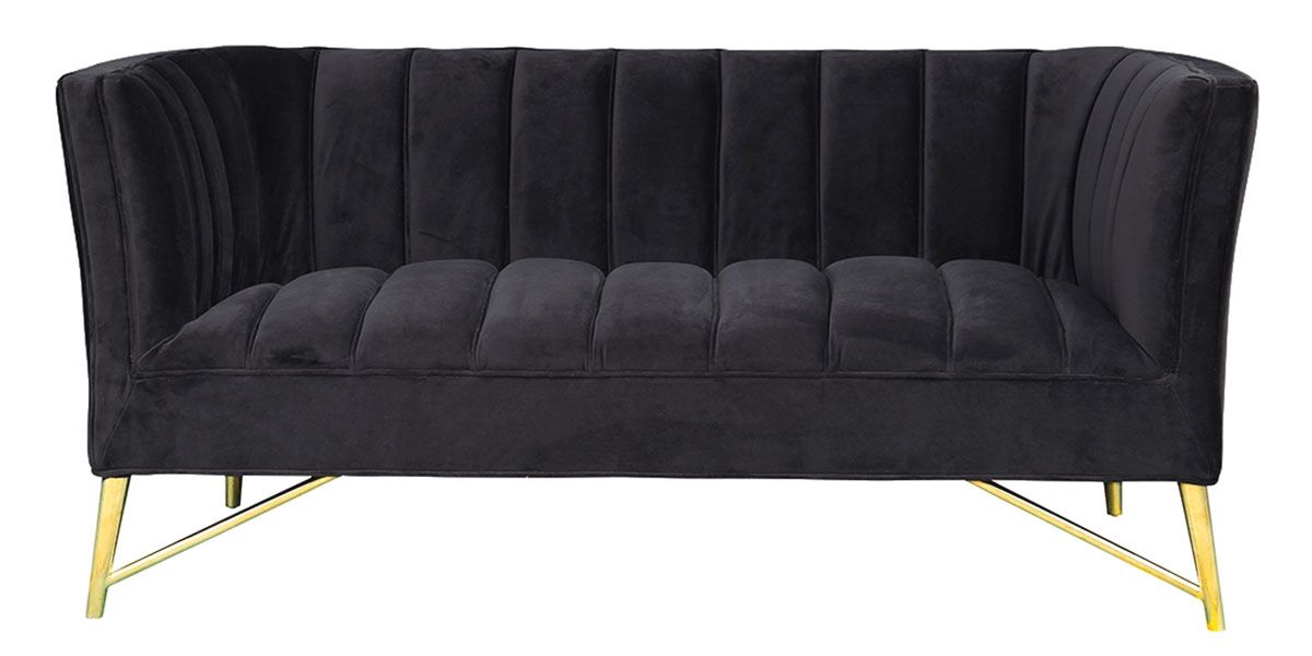 Canapé_2_places_en_velours_ALAIA_-_Noir_1_LaMaisonDuCanapé
