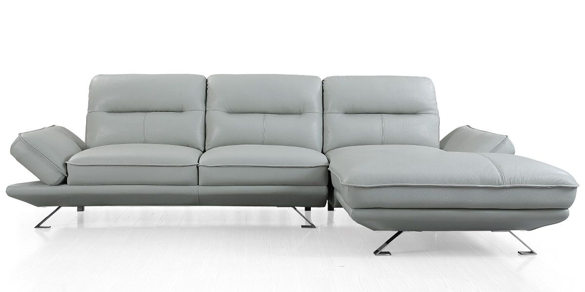 Canapé_d'angle_droit_en_cuir_PALMA_–_Gris_perle_1_LaMaisonDuCanapé