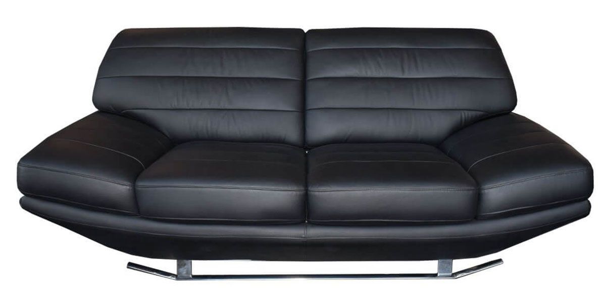 Canapé_2_places_en_cuir_noir_ASPEN_1_LaMaisonDuCanapé