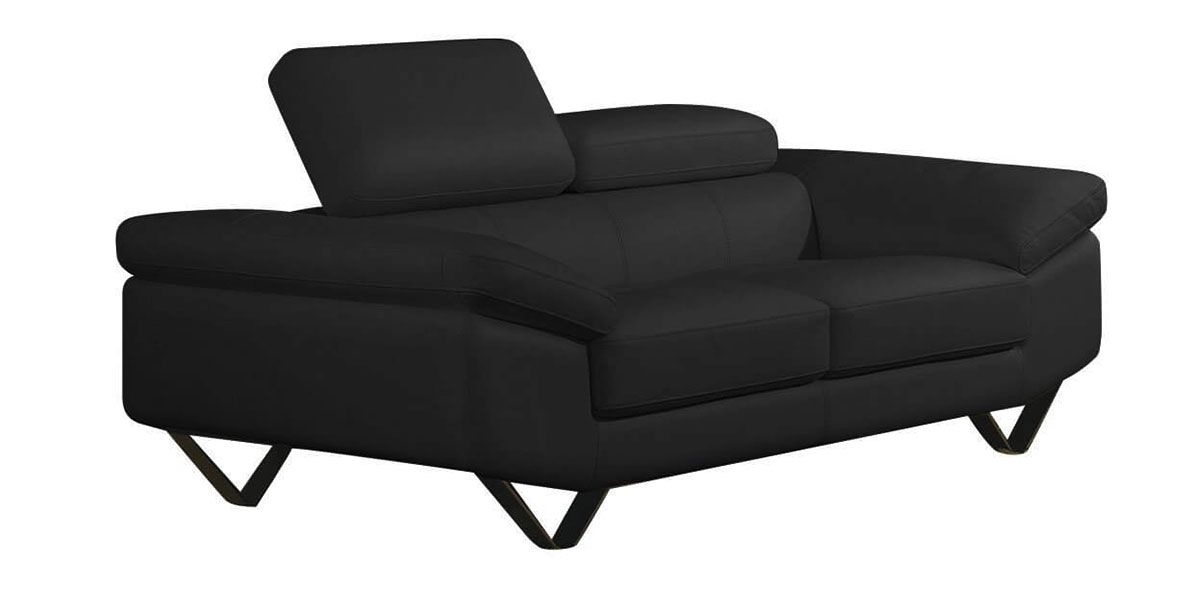 Canapé_2_places_en_cuir_noir_MAGNOLIA_1_LaMaisonDuCanapé
