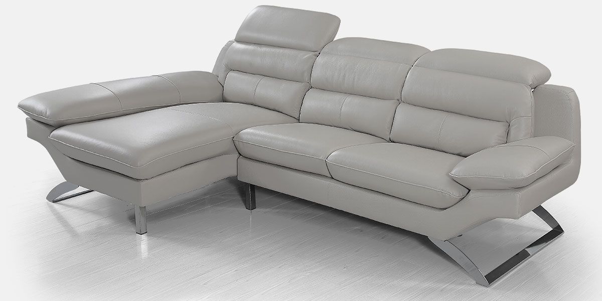 Canapé_d'angle_gauche_en_cuir_PRIMA_–_Gris_perle_3_LaMaisonDuCanapé