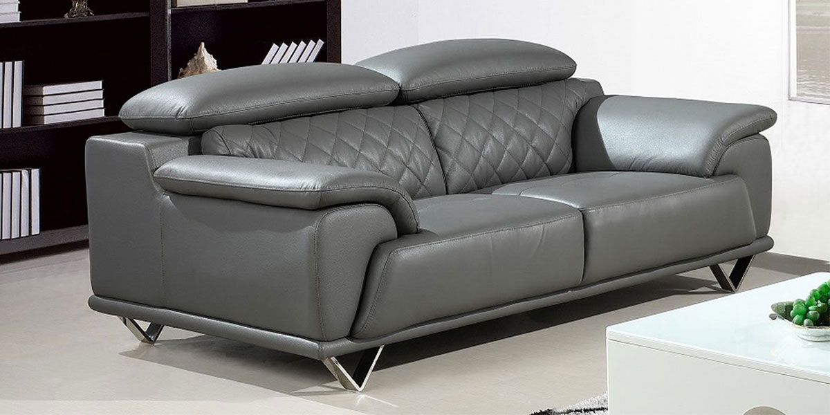 Canapé_2_places_en_cuir_gris_souris_GARCIA_3_LaMaisonDuCanapé