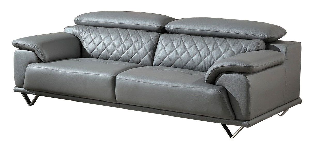 Canapé_3_places_en_cuir_gris_souris_GARCIA_1_LaMaisonDuCanapé