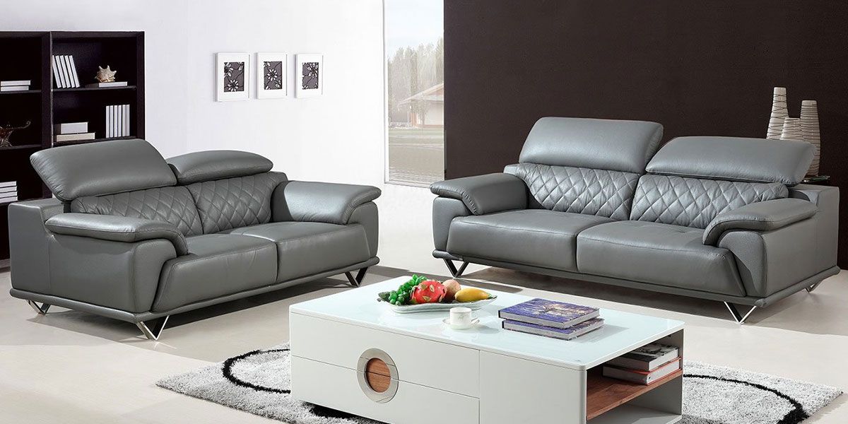 Canapé_2_places_en_cuir_gris_souris_GARCIA_2_LaMaisonDuCanapé