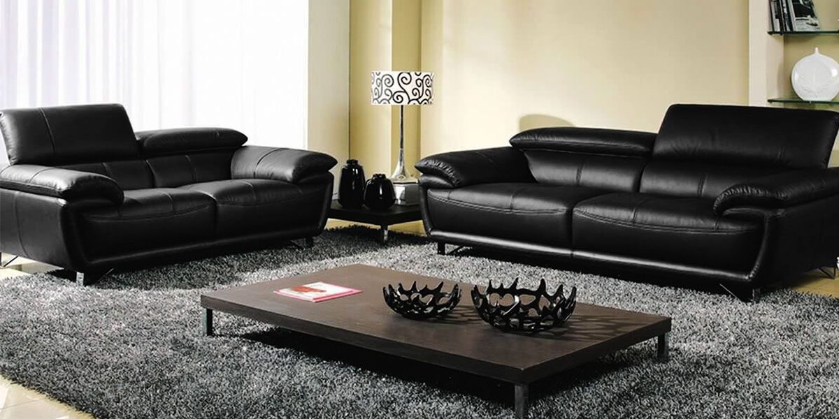 Canapé_2_places_en_cuir_noir_BAYA_2_LaMaisonDuCanapé