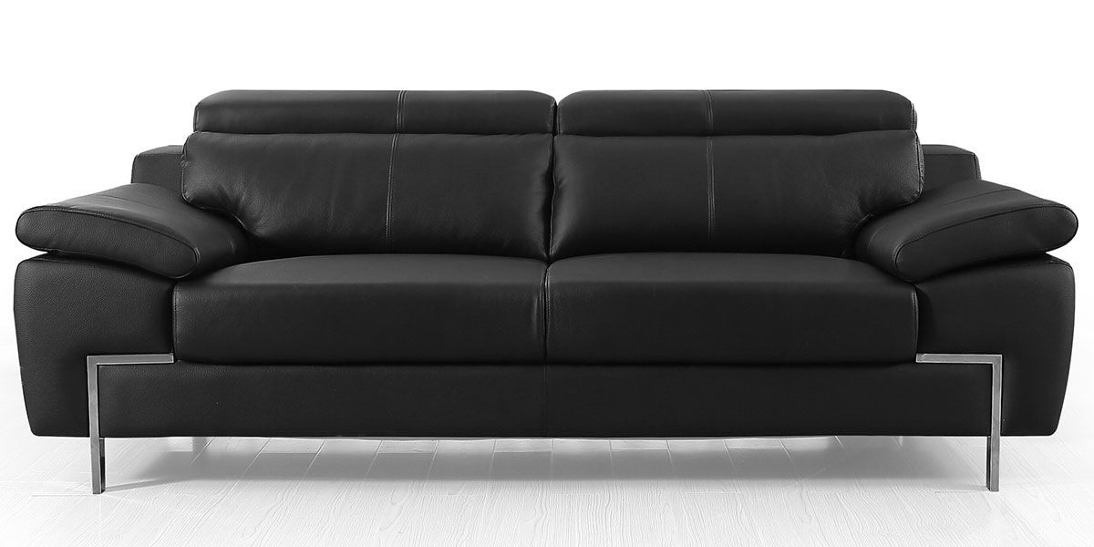 Canapé_3_places_Cuir_KARE_-_Noir_1_LaMaisonDuCanapé