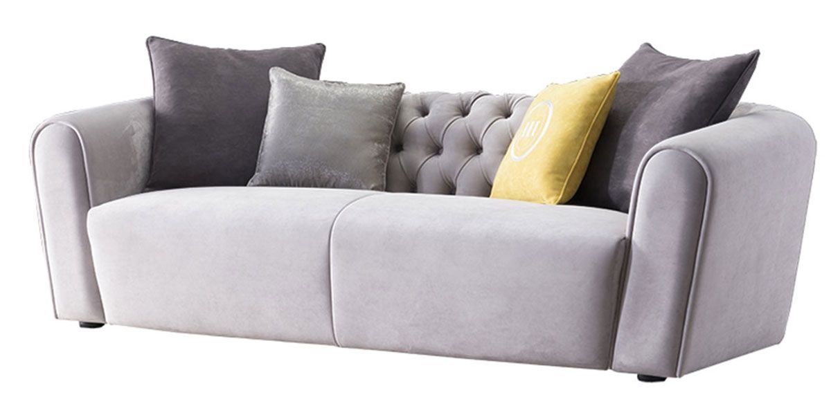 Canapé_3_places_en_velours_JUICY_-_Gris_clair_1_LaMaisonDuCanapé