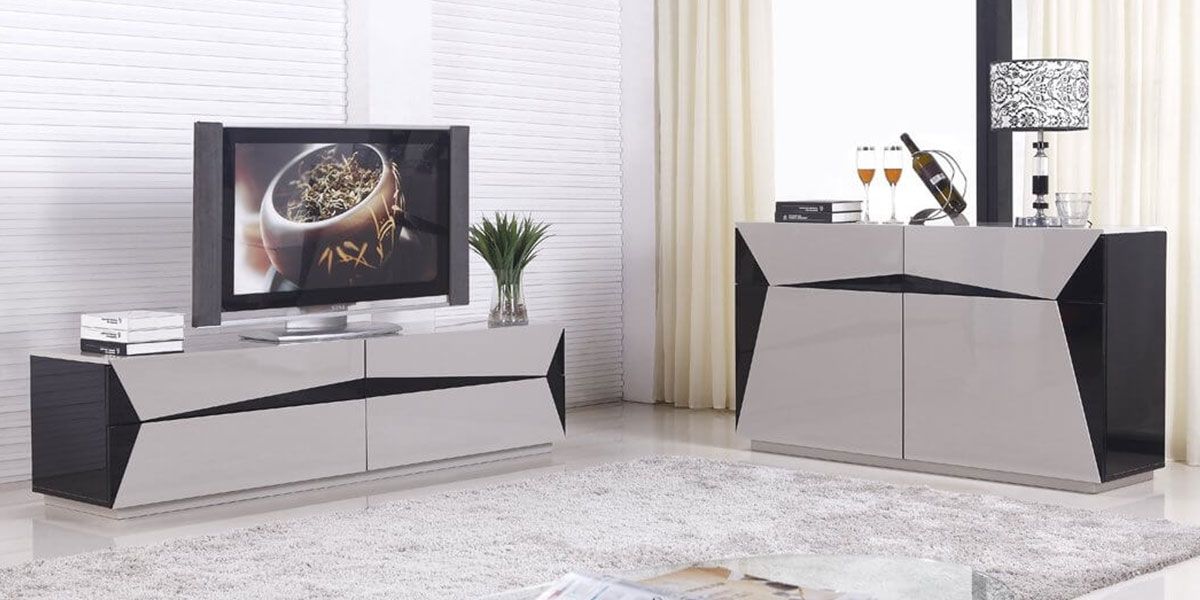 Buffet_ESTEBAN_-_Taupe_et_noir_2_LaMaisonDuCanapé