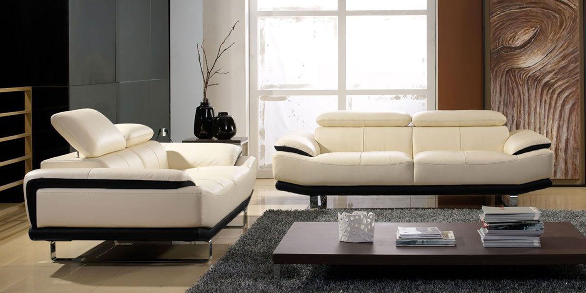 Fauteuil_en_cuir_beige_et_noir_OSMOZ_2_LaMaisonDuCanapé