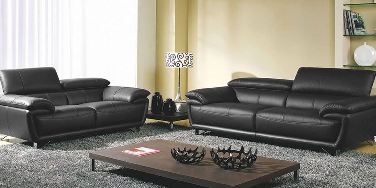 Canapé_2_places_en_cuir_noir_BAYA_2_LaMaisonDuCanapé