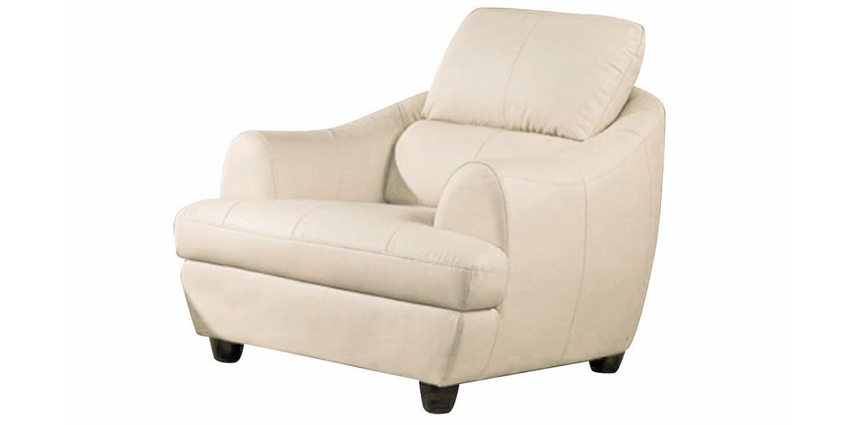 Fauteuil_en_Cuir_grain_semi-épais_MONA_-_Beige_1_LaMaisonDuCanapé
