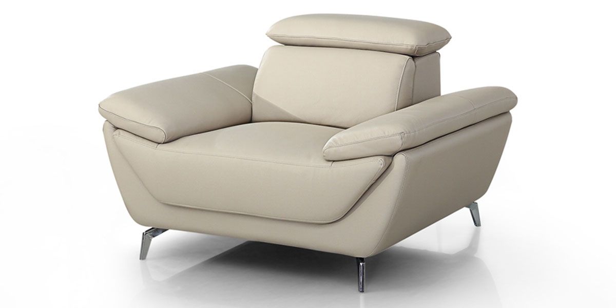 Fauteuil_Design_en_cuir_LEA_-_Beige_5_LaMaisonDuCanapé
