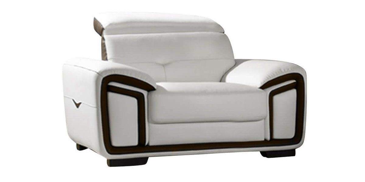 Fauteuil_en_cuir_blanc_et_marron_HAMILTON_1_LaMaisonDuCanapé