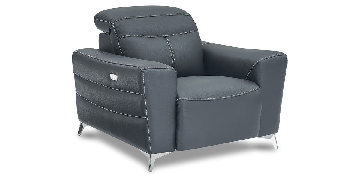 Fauteuil_relaxation_électrique_1_place_en_cuir_SLOAN_-_Noir_6_LaMaisonDuCanapé