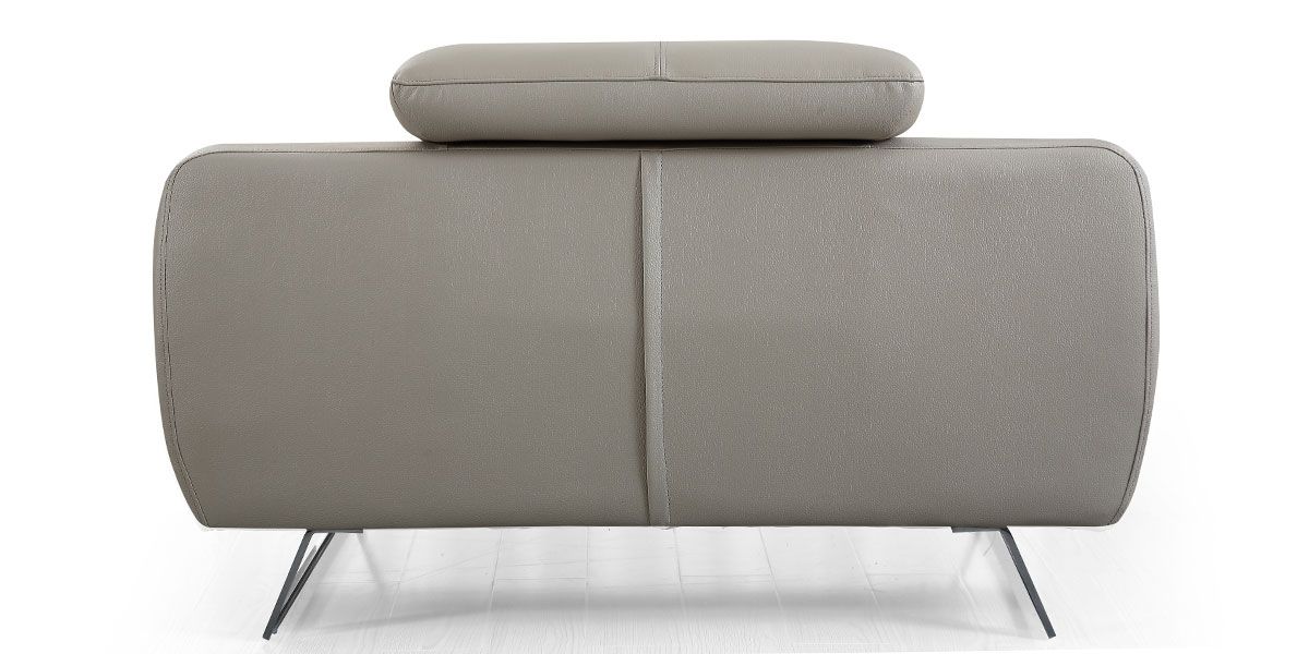 Fauteuil_cuir_Design_SARM_-_Beige_4_LaMaisonDuCanapé