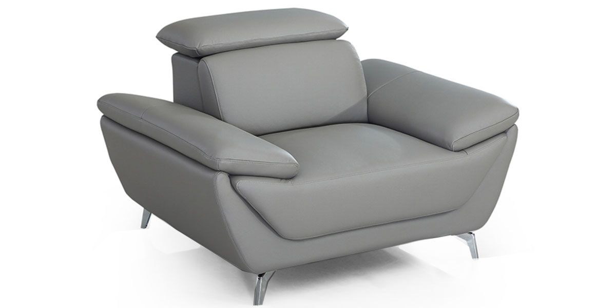 Fauteuil_Design_en_cuir_LEA_-_Gris_5_LaMaisonDuCanapé
