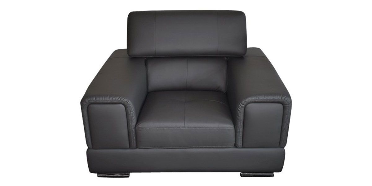 Fauteuil_en_cuir_gris_souris_LIMA_1_LaMaisonDuCanapé