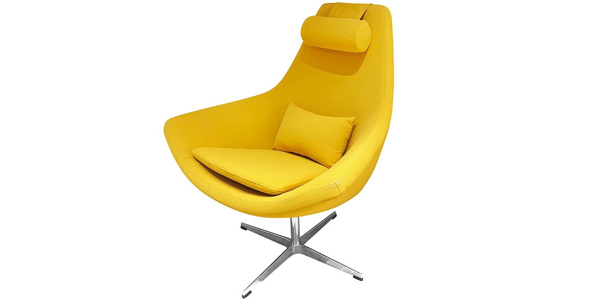 Fauteuil_pivotant_Design_LAYNA_-_Jaune_1_LaMaisonDuCanapé