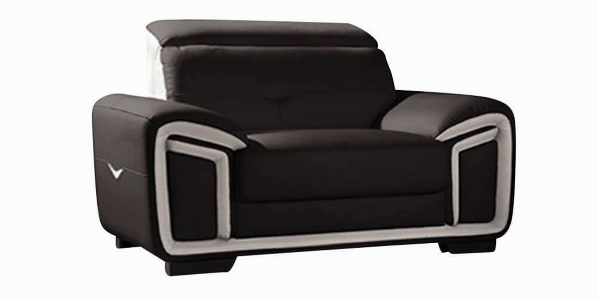 Fauteuil_en_cuir_marron_et_blanc_HAMILTON_1_LaMaisonDuCanapé