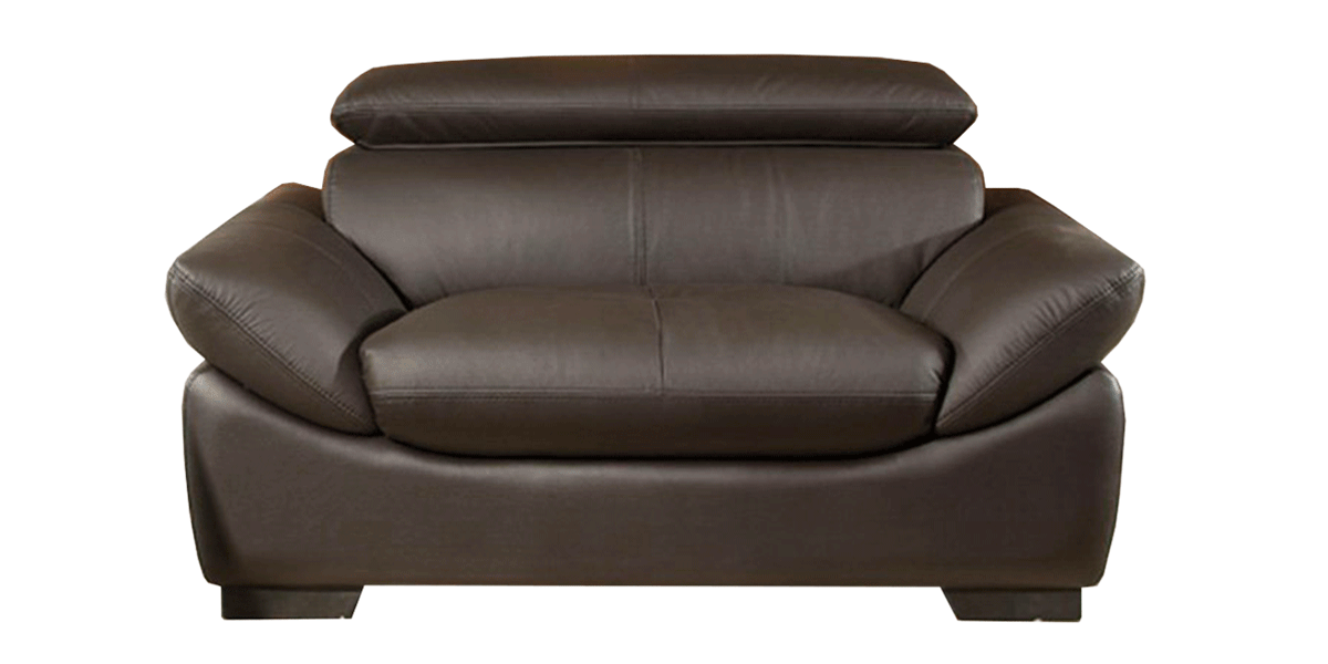 Fauteuil_en_Cuir_grain_semi-épais_BORNEO_-_Marron_1_LaMaisonDuCanapé