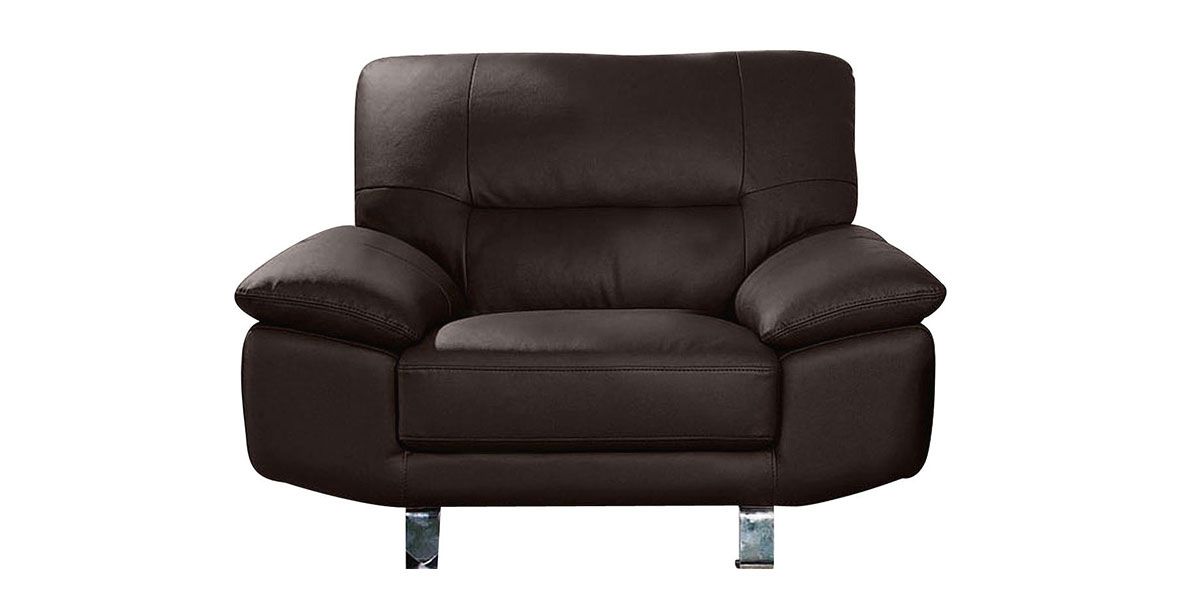 Fauteuil_en_Cuir_grain_épais_EVA_-_Marron_1_LaMaisonDuCanapé