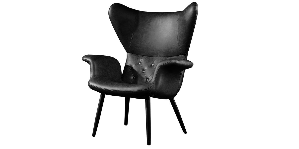 Chaise_Confort_Design_ATLAS_-_Noir_1_LaMaisonDuCanapé