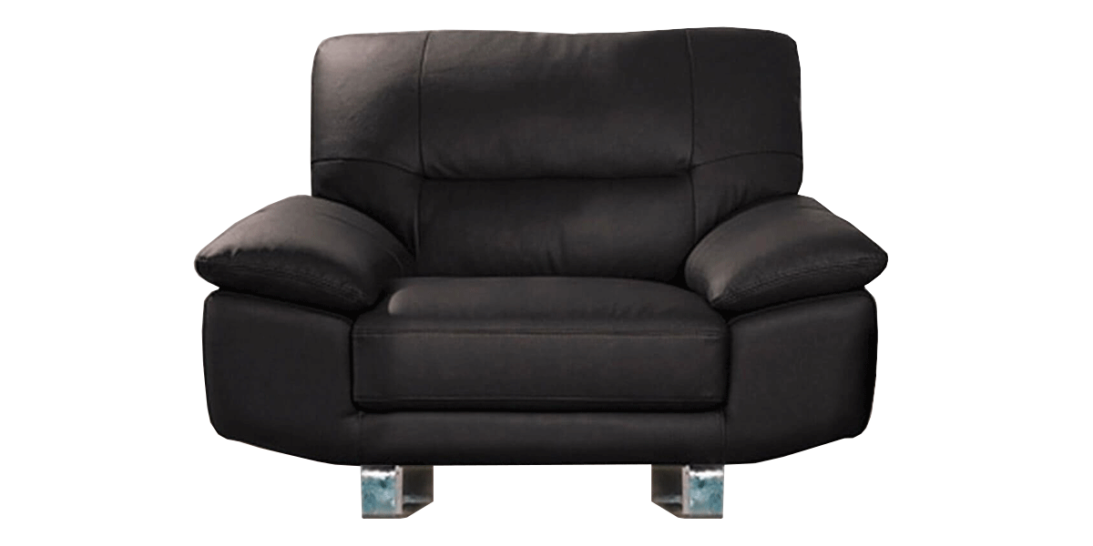 Fauteuil_en_Cuir_grain_épais_EVA_-_Noir__1_LaMaisonDuCanapé
