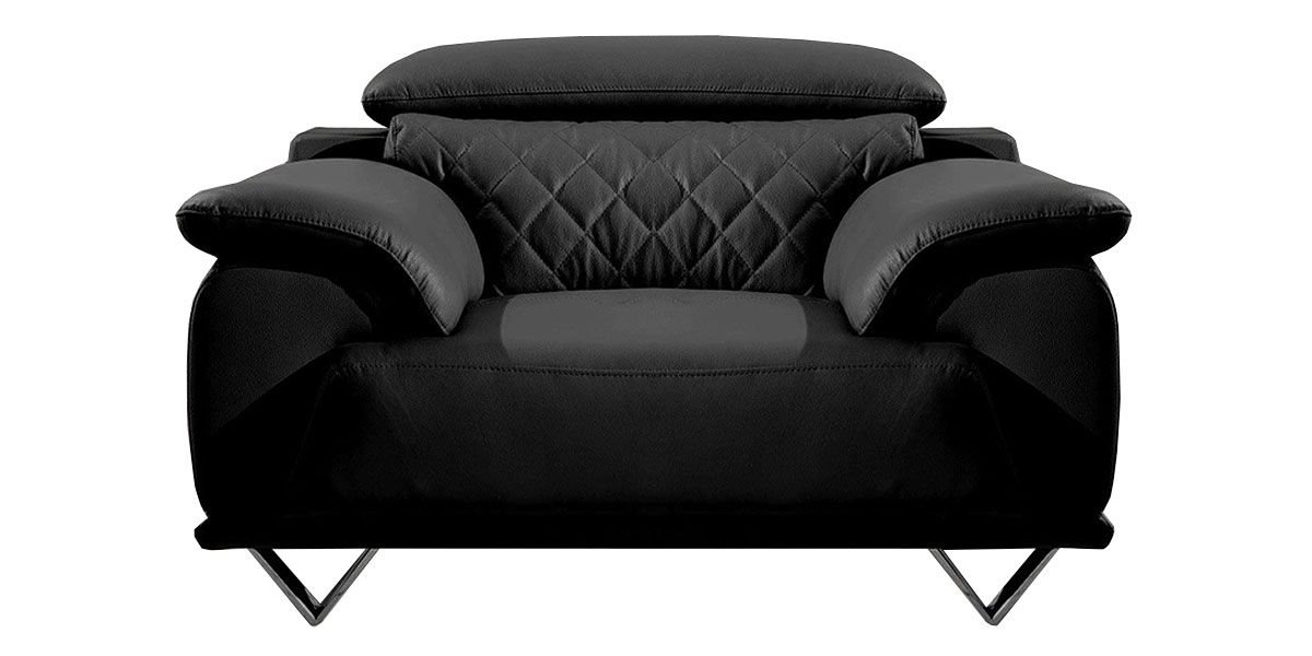 Fauteuil_DESIGN_en_cuir_GARCIA_-_Noir_1_LaMaisonDuCanapé