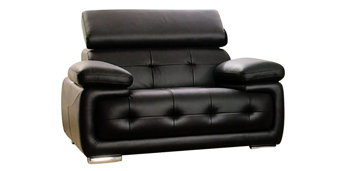 Fauteuil_en_cuir_noir_SANMARCO_1_LaMaisonDuCanapé