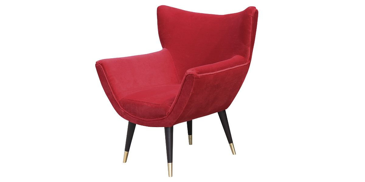 Fauteuil_en_velours_BLOOM_-_Rouge_1_LaMaisonDuCanapé