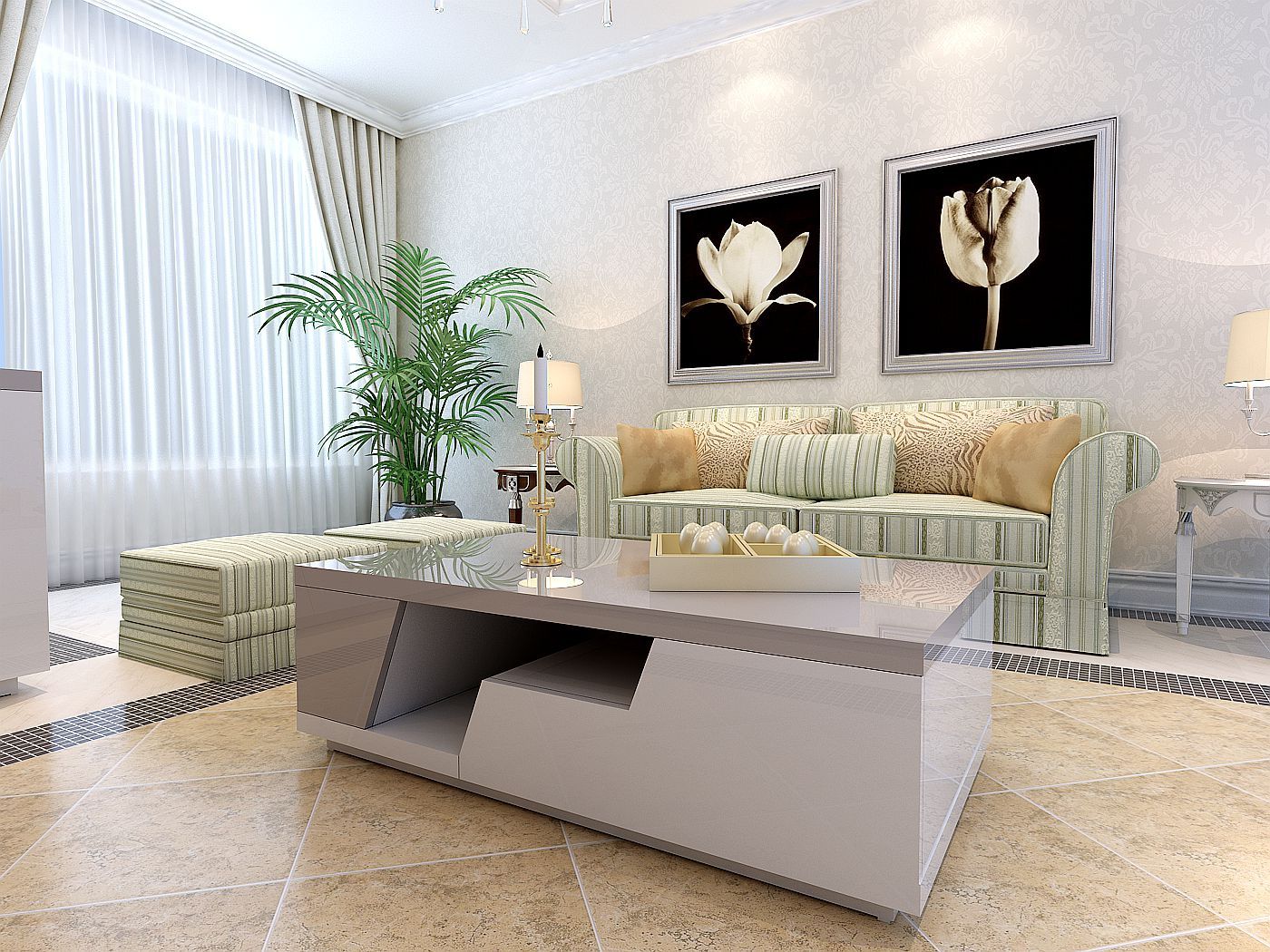 Table_basse_laquée_SIANA_-_Blanc_/_Taupe_1_LaMaisonDuCanapé