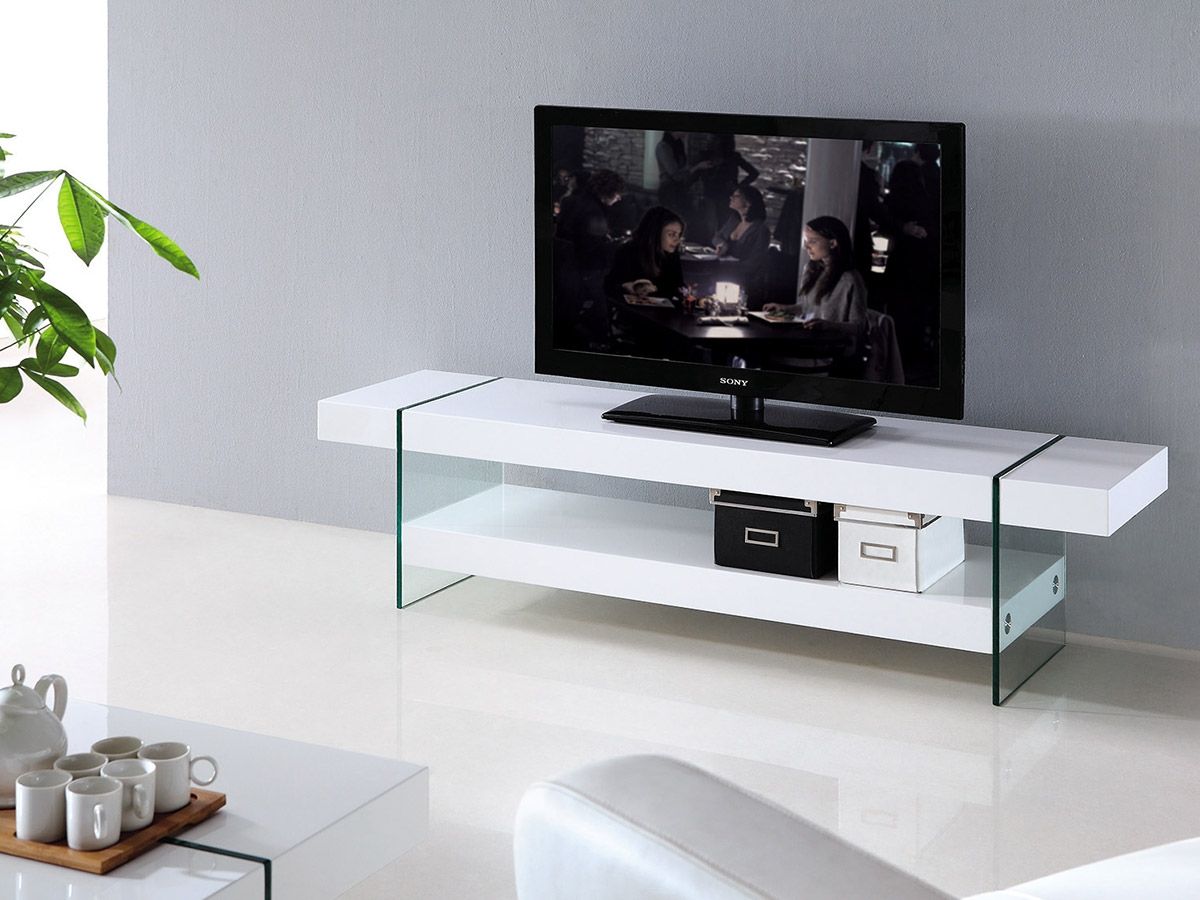Meuble_TV_laqué_JADE_-_Blanc_1_LaMaisonDuCanapé