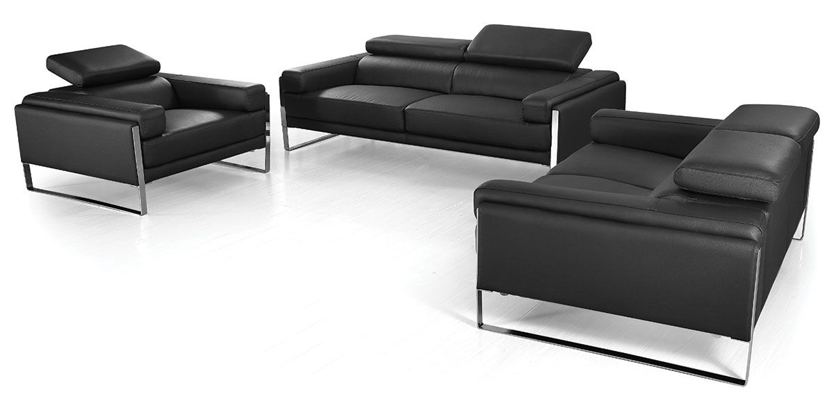 Fauteuil_cuir_Design_ALIYAH_-_Noir_3_LaMaisonDuCanapé