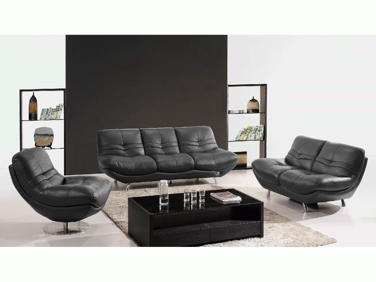 Fauteuil_pivotant_en_Cuir_DIANE_-_Noir__2_LaMaisonDuCanapé