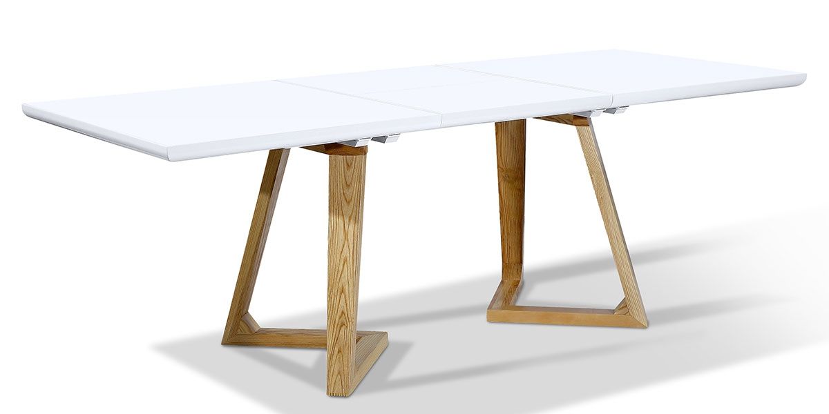Table_à_manger_extensible_bois/laqué_DUNE__-_Frêne/Blanc_5_LaMaisonDuCanapé