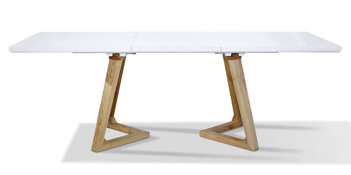 Table_à_manger_extensible_bois/laqué_DUNE__-_Frêne/Blanc_4_LaMaisonDuCanapé