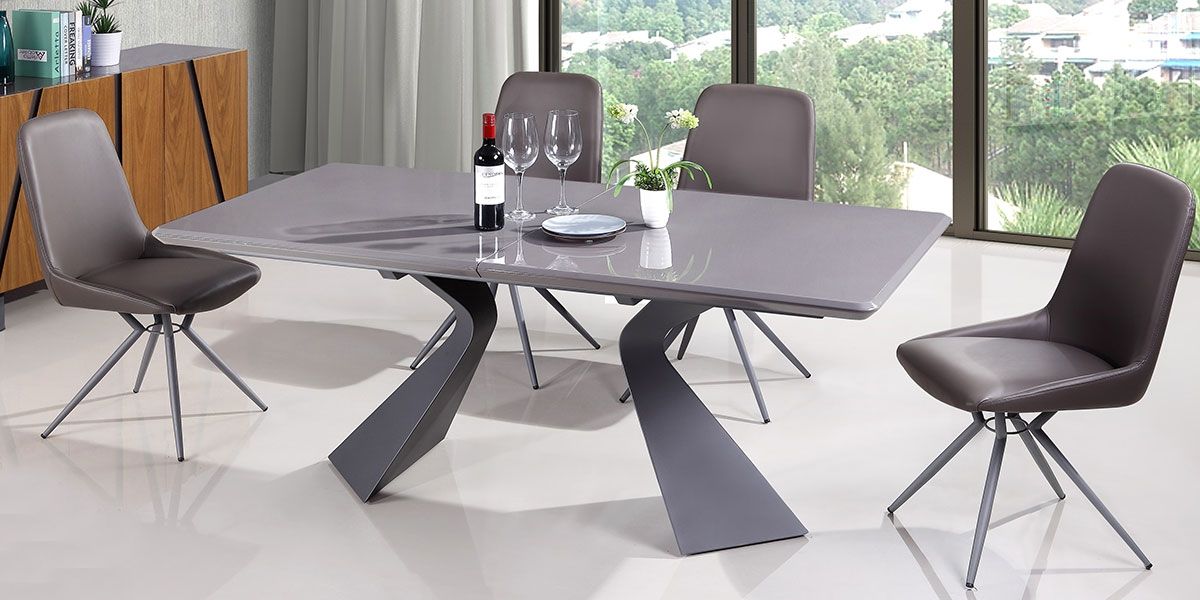 Table_à_manger_extensible_bois/laqué_WEST_-_Noyer/Gris_2_LaMaisonDuCanapé
