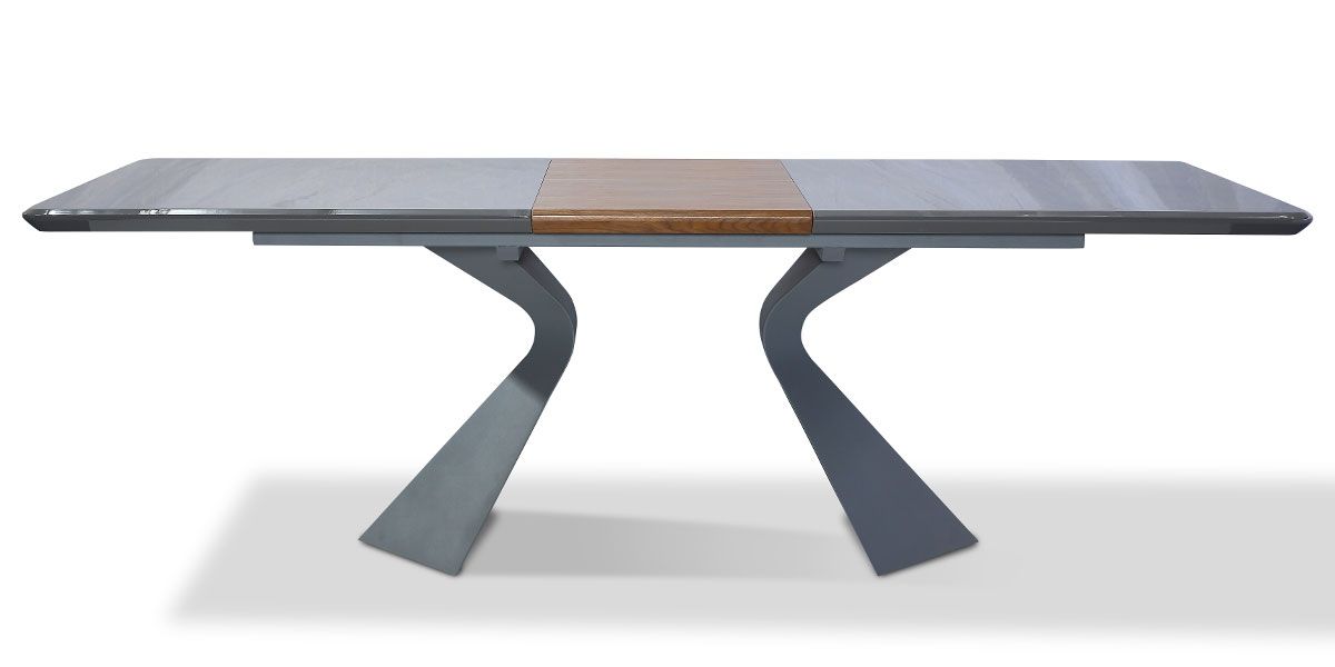 Table_à_manger_extensible_bois/laqué_WEST_-_Noyer/Gris_3_LaMaisonDuCanapé