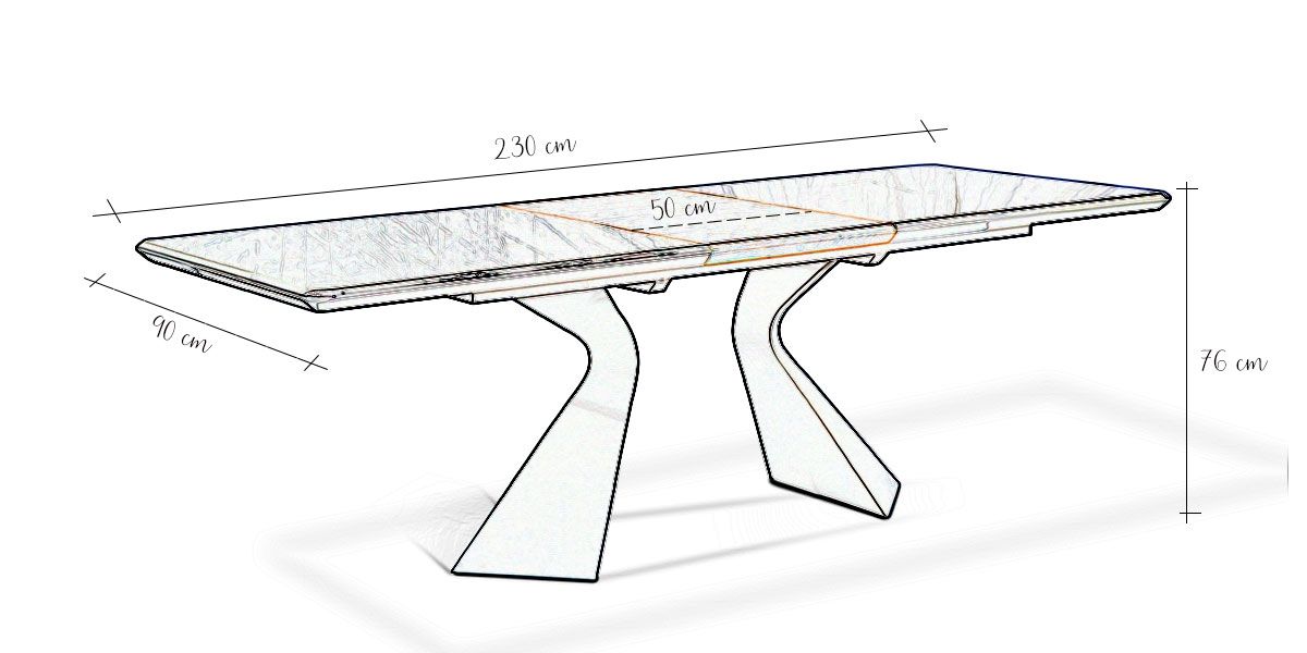 Table_à_manger_extensible_bois/laqué_WEST_-_Noyer/Gris_6_LaMaisonDuCanapé