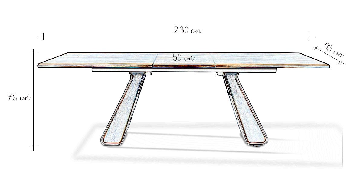 Table_à_manger_extensible_bois/laqué_ISORA_-_Noyer/Gris_3_LaMaisonDuCanapé
