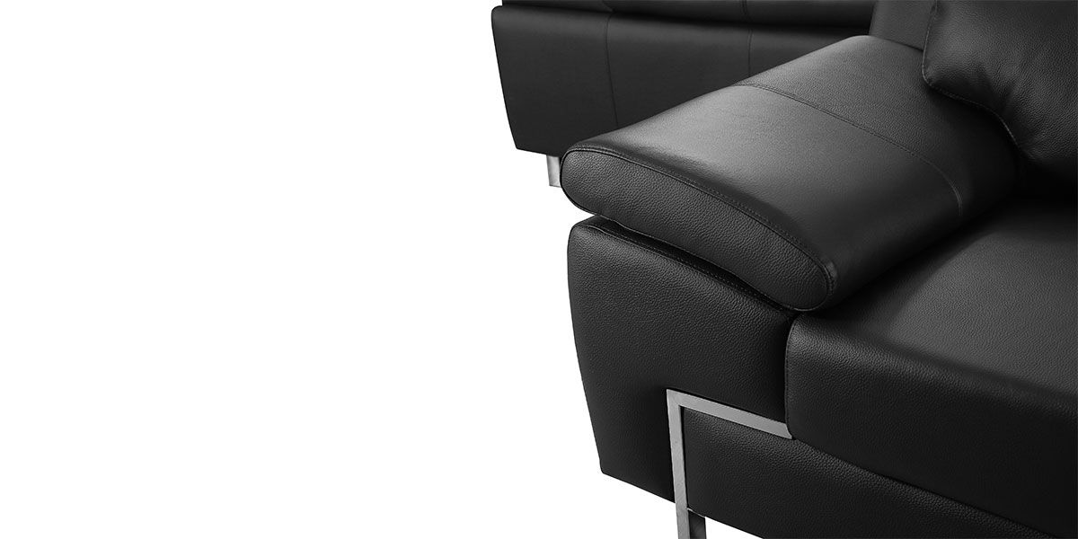 Fauteuil_Cuir_Design_KARE_-_Noir_6_LaMaisonDuCanapé