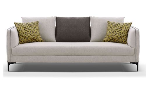 Canapé 2 places en tissu SAMARA - Beige