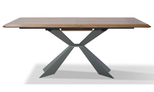 Table à manger extensible bois NOOR - Noyer