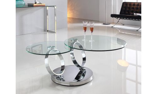 Table basse verre CANDYS - Transparent